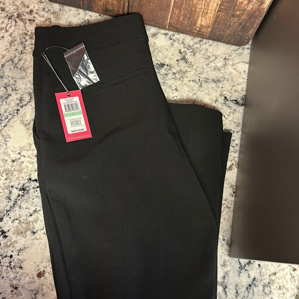 NWT Vince camuto black pants womens size 8
